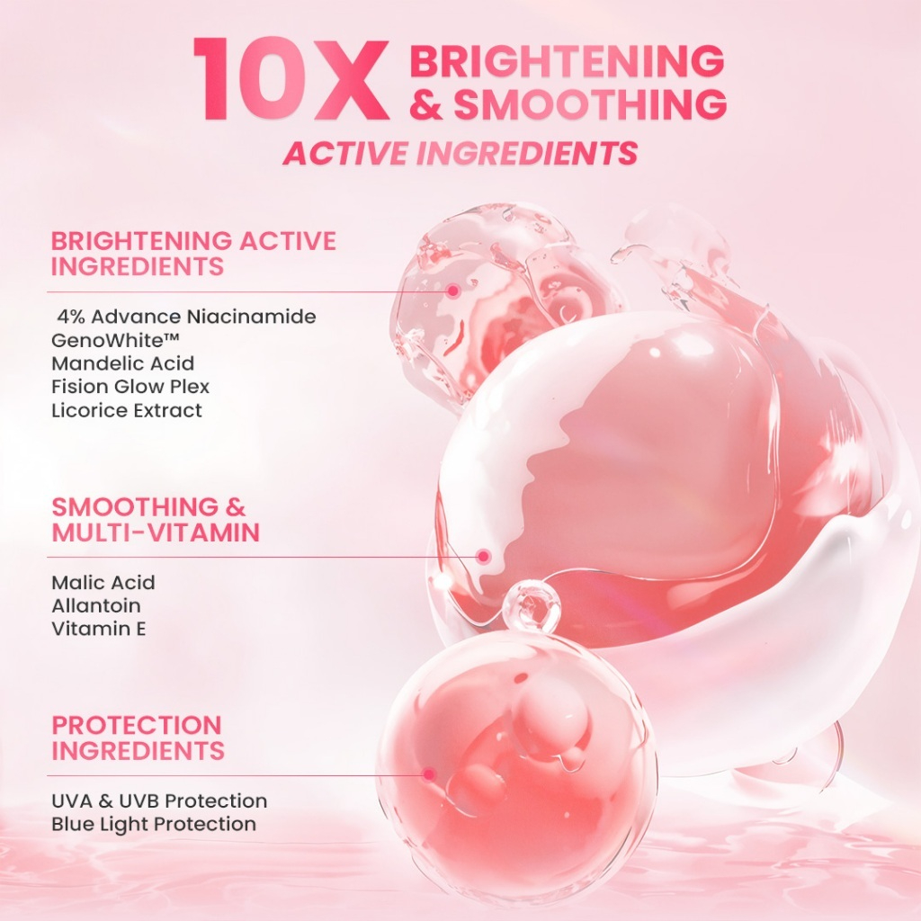 hanasui glow expert day cream 15g/pelembab wajah hanasui glow expert day cream 15g/pelembab wajah