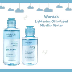 wardah lightening oil infused micellar water 100ml