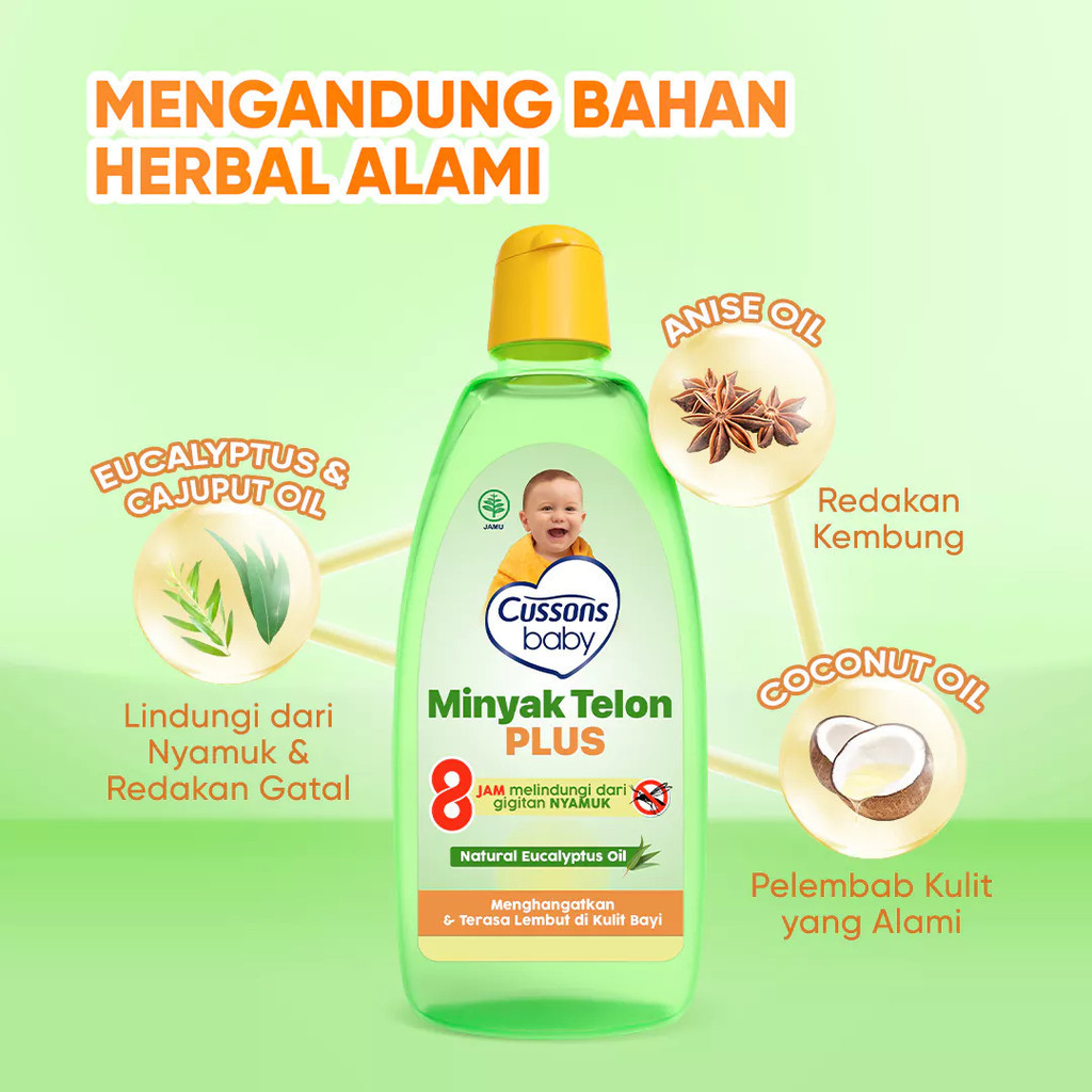 cussons baby minyak telon plus 60ml/90ml/150ml cussons baby minyak telon plus 60ml/90ml/150ml
