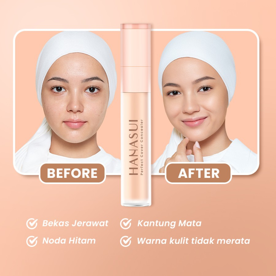 hanasui perfect cover concealer 4,5g hanasui perfect cover concealer 4,5g