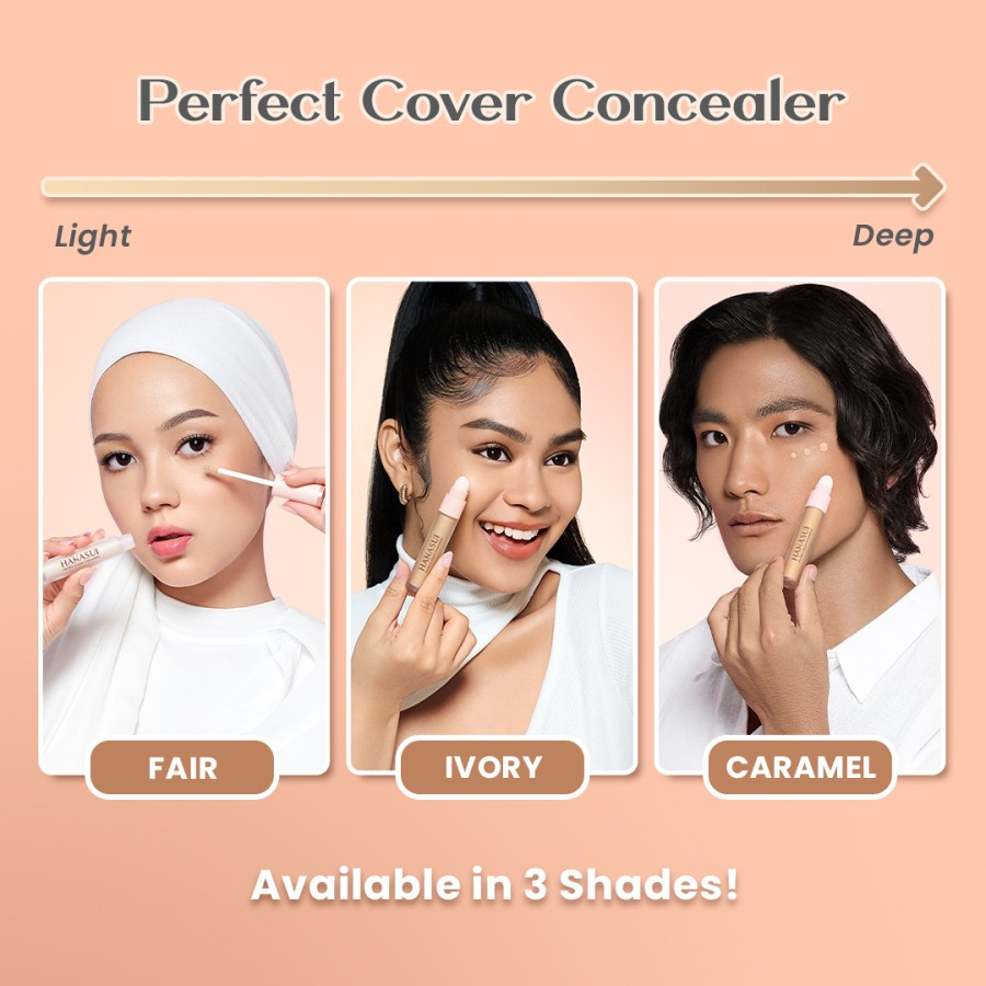 hanasui perfect cover concealer 4,5g hanasui perfect cover concealer 4,5g