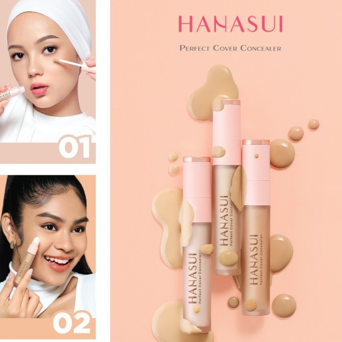 hanasui perfect cover concealer 4,5g hanasui perfect cover concealer 4,5g