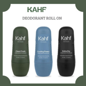 kahf antiperspirant deodorant roll on 45ml/clean fresh/cooling power/extra dry