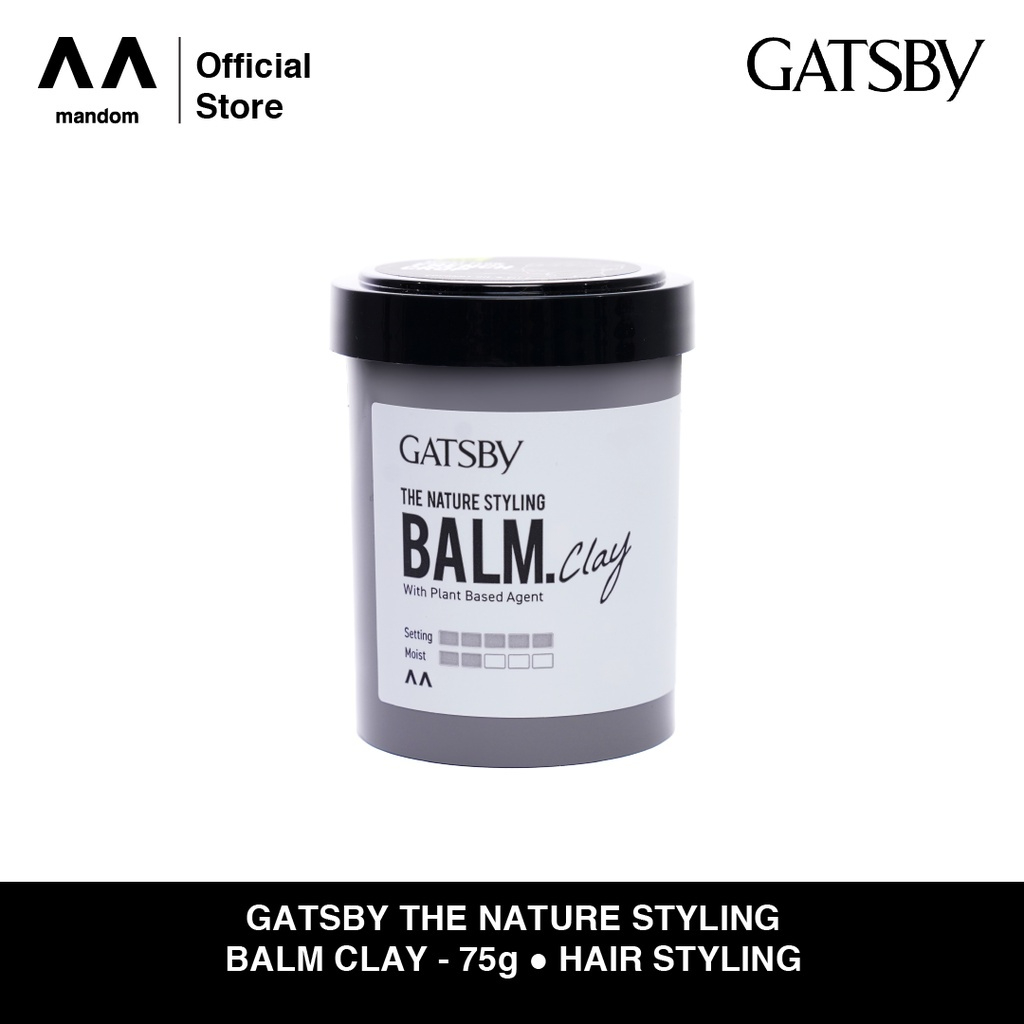 gatsby the nature styling balm clay 75g gatsby the nature styling balm clay 75g