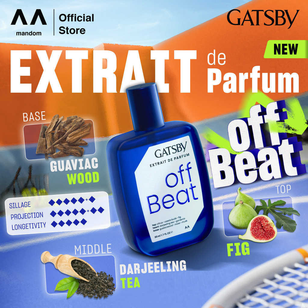 gatsby extrait de parfum 50ml/parfum pria gatsby extrait de parfum 50ml/parfum pria
