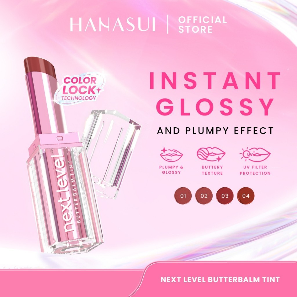 hanasui next level butter balm tint/lip tint hanasui next level butter balm tint/lip tint