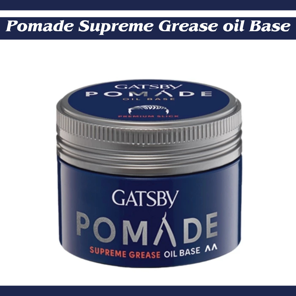 gatsby styling pomade supreme grease 75g/pomade rambut gatsby styling pomade supreme grease 75g/pomade rambut