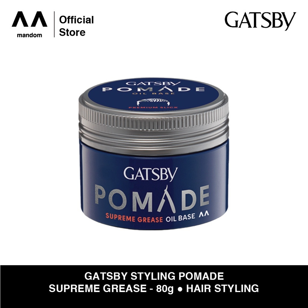 gatsby styling pomade supreme grease 75g/pomade rambut gatsby styling pomade supreme grease 75g/pomade rambut
