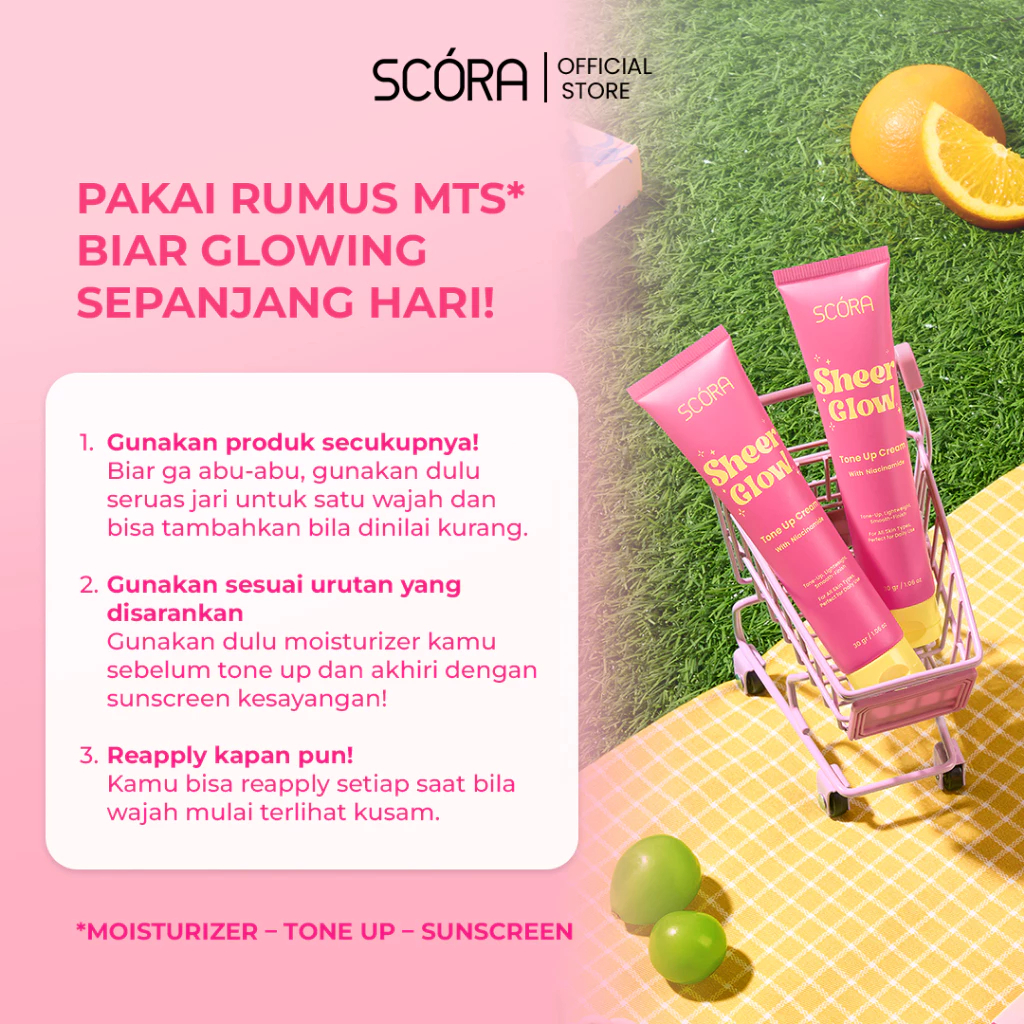scora sheer glow tone up cream 30g scora sheer glow tone up cream 30g