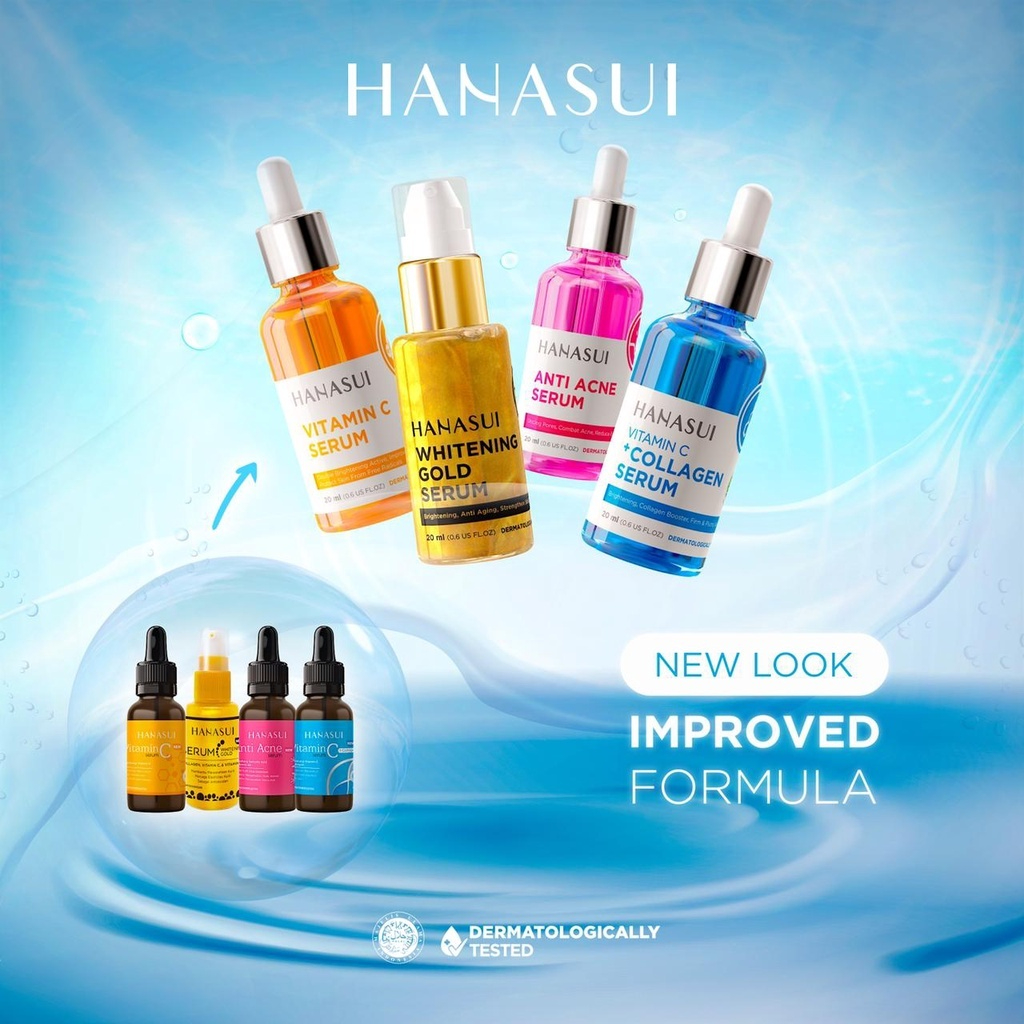 hanasui anti acne serum 20ml/serum wajah hanasui anti acne serum 20ml/serum wajah